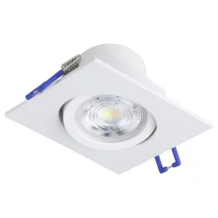 Innfelt lampe Saliceto Hvit 4000K