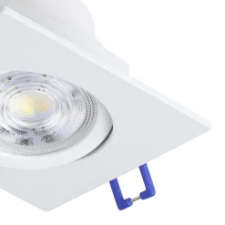 Innfelt lampe Saliceto Hvit 4000K