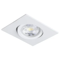 Innfelt lampe Saliceto Hvit 4000K
