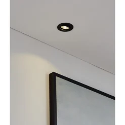 Innfelt lampe Saliceto Ø88 mm 2700K