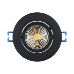 Innfelt lampe Saliceto Ø88 mm 2700K