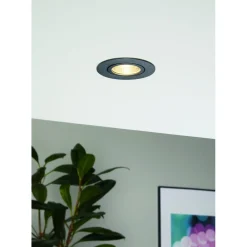Innfelt lampe Saliceto Ø88 mm 2700K