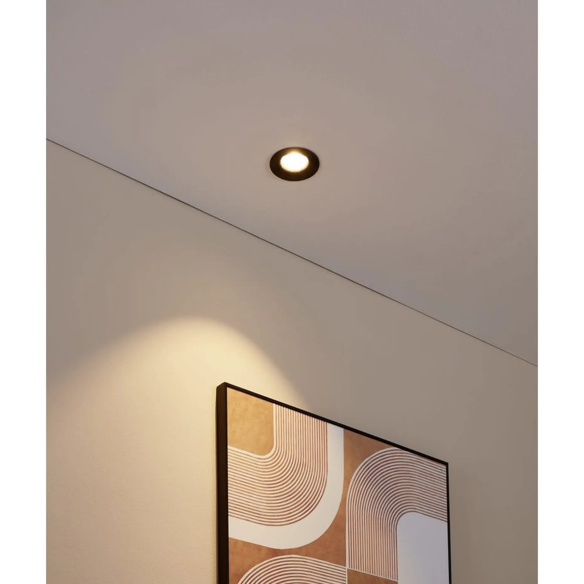 Innfelt lampe Saliceto Stel 88 mm 2700K
