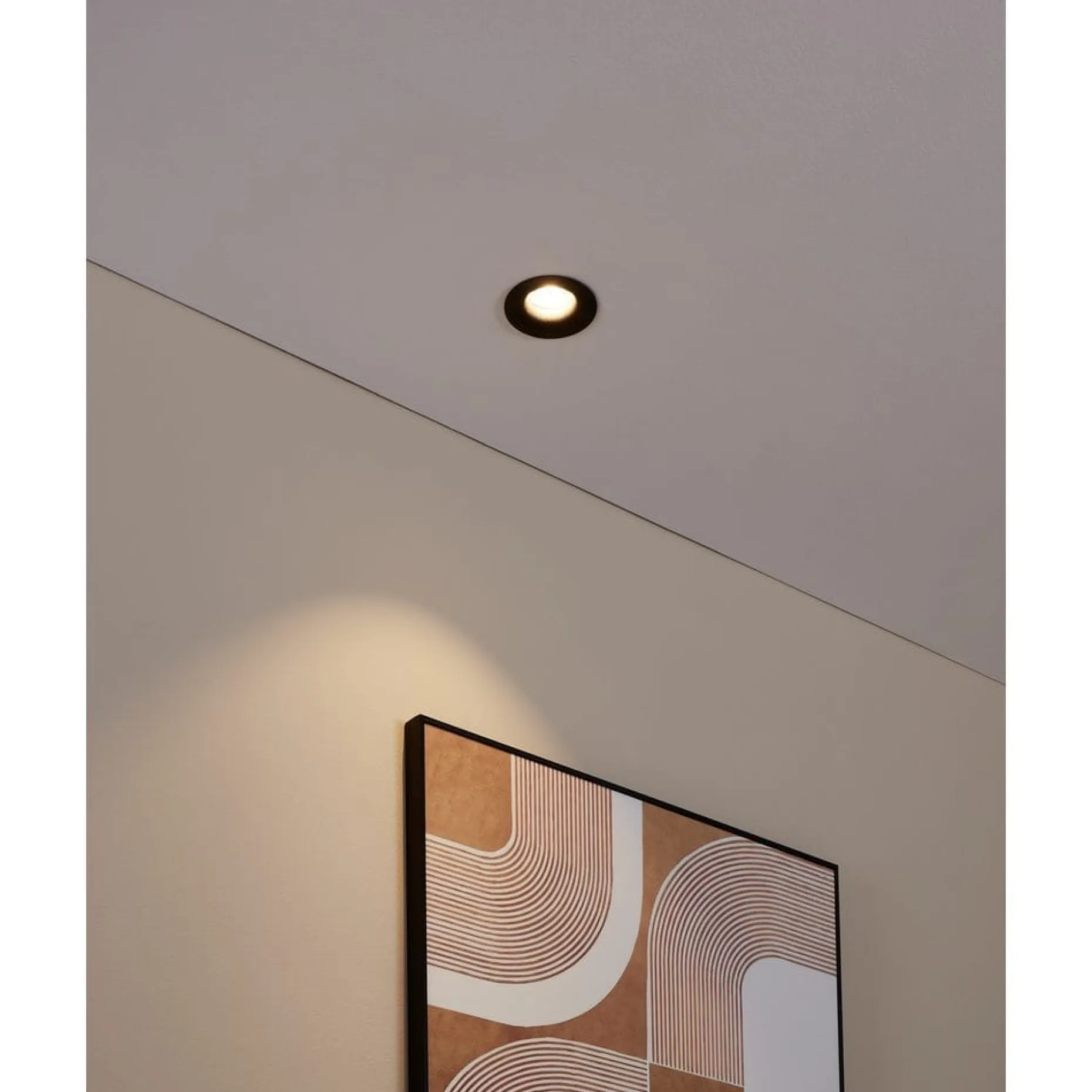Innfelt lampe Saliceto Stel 88 mm 2700K