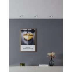 Innfelt lampe Saliceto 3 stk Ø88 mm 2700K