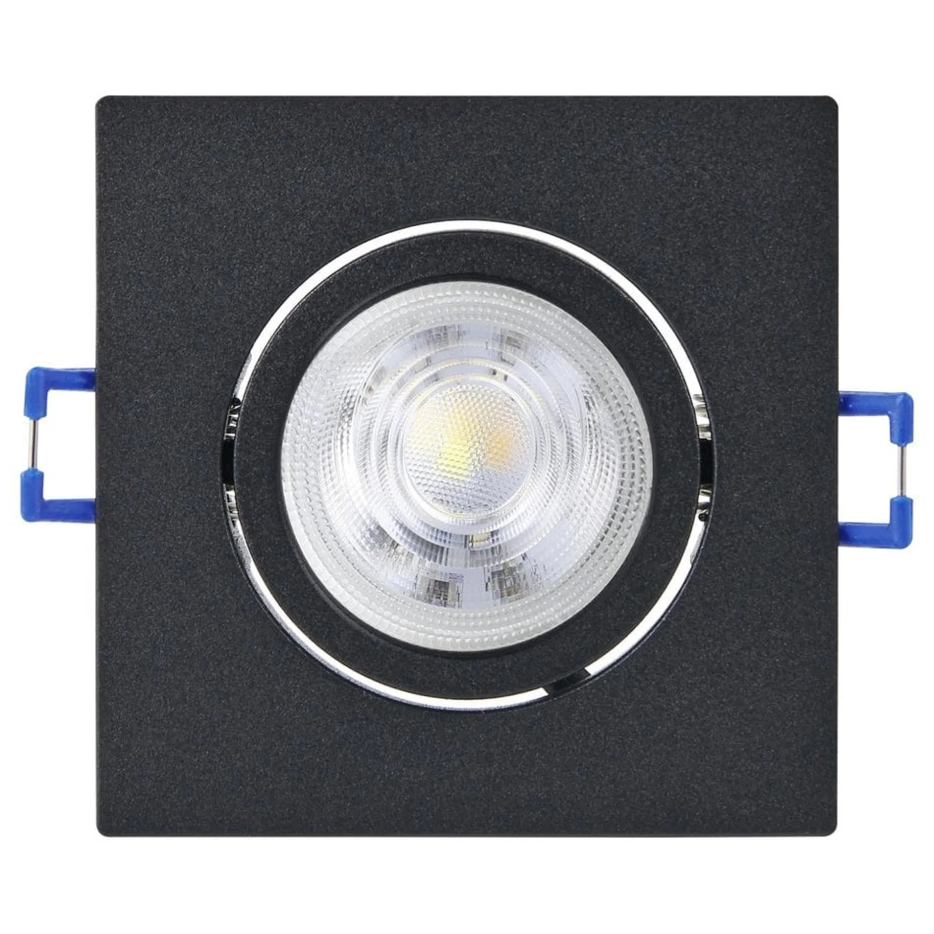 Innfelt lampe Saliceto 88x88 mm 4000K Sett av 3