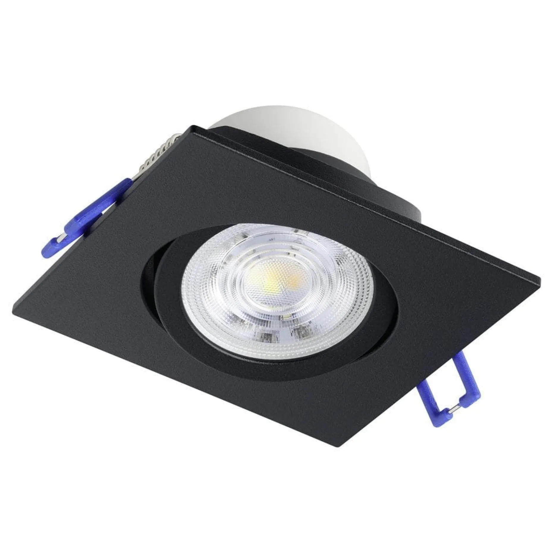 Innfelt lampe Saliceto 88x88 mm 4000K Sett av 3