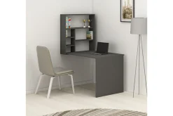 Irbene Veggskrivebord 59 cm med Oppbevaring Hylle