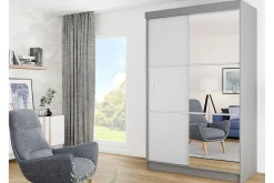 Isolaz Garderobe med Speil LED-belysning RGB