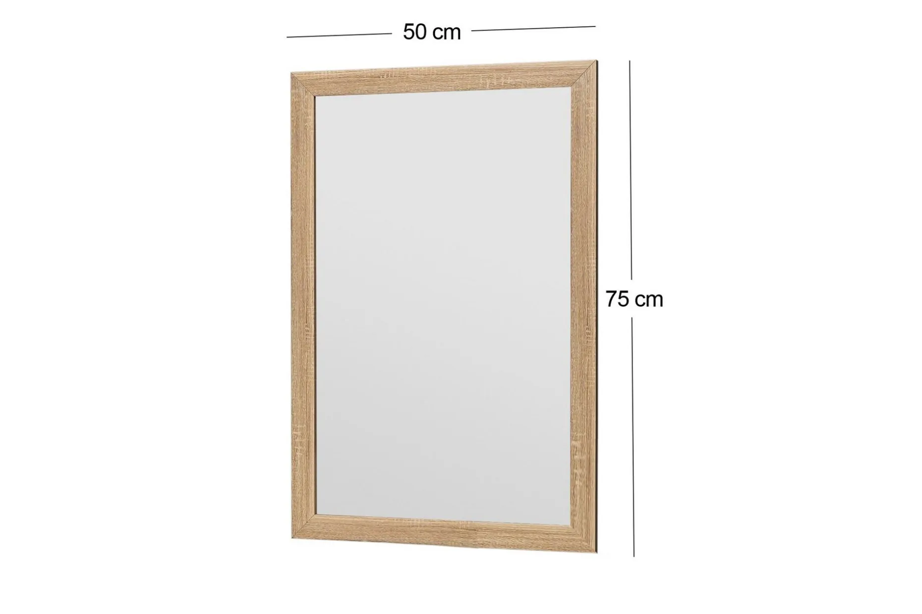 Iuydu Speil 50 cm Rektangulær