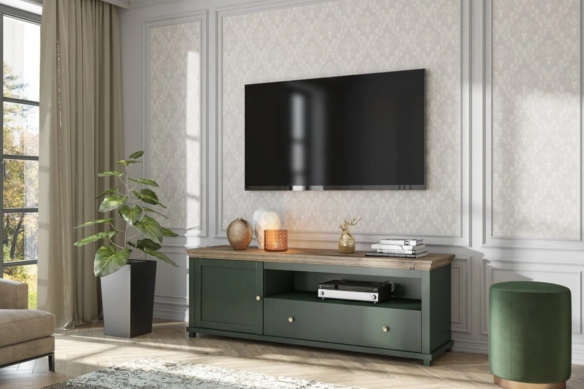 Ivreri Tv-benk 181 cm