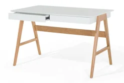 Jahnyia Skrivebord 120 cm med Oppbevaring 2 Skuffer
