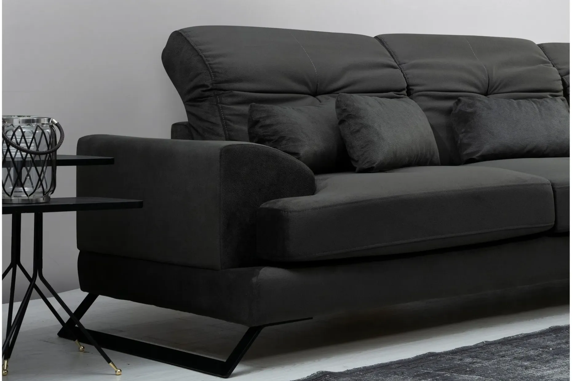 Jaraad Hjørnesofa med Divan Høyre
