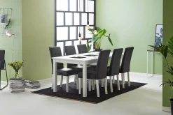 Jasmin Spisegruppe 180 + 6 Stoler Uttrekkbart spisebord