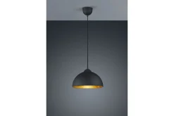 Jimmy Pendellampe 31 cm 1xE27 svart / gull
