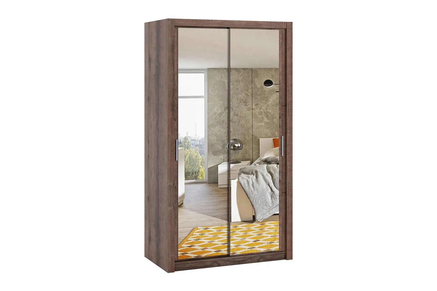 Julissa Garderobe 120 cm med Speil