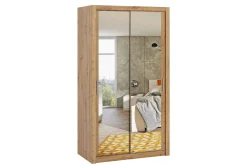 Julissa Garderobe 120 cm med Speil