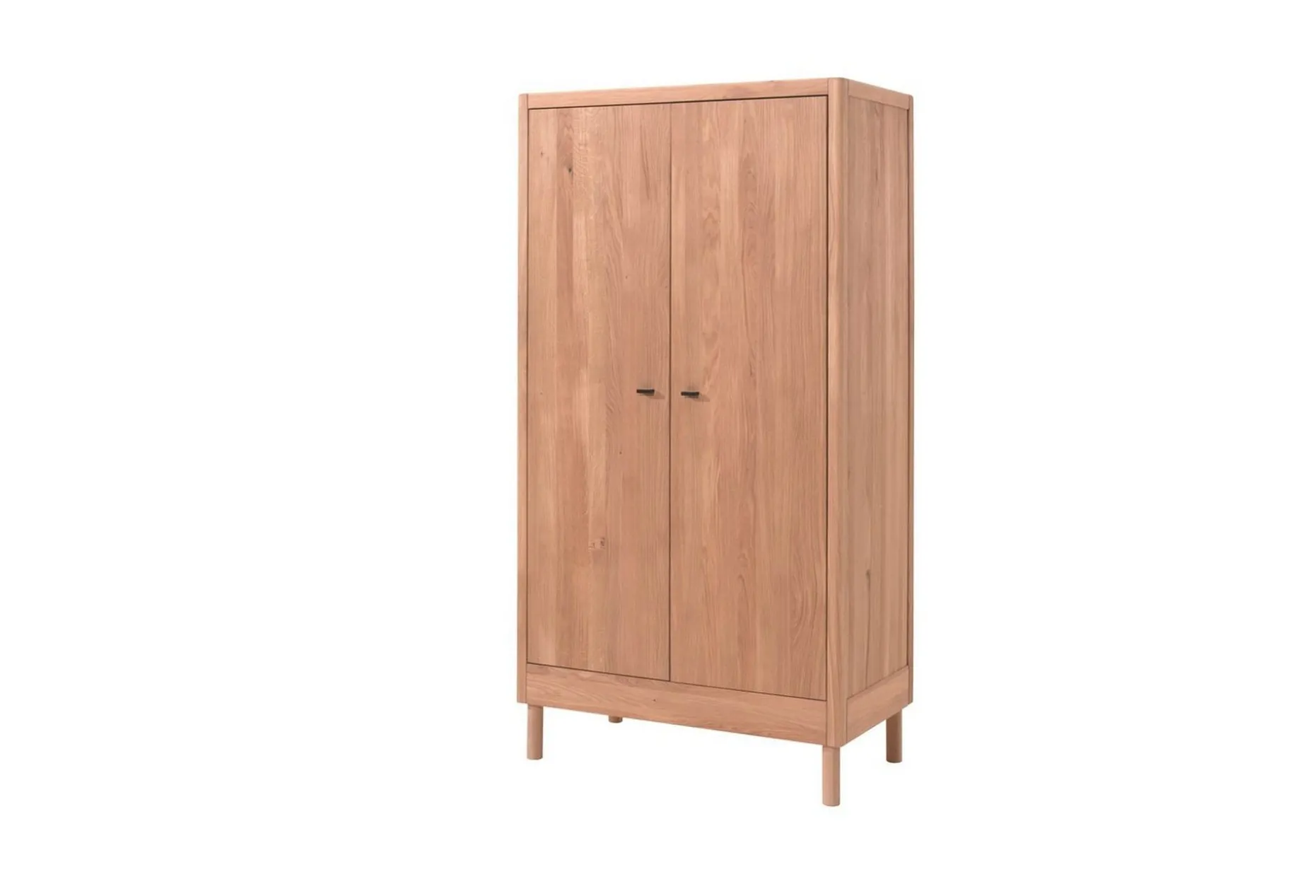 Juniorseng med kommode og garderobe Forrest Eik