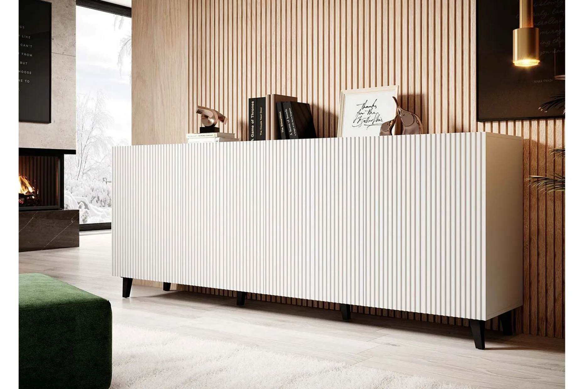Juniskär Skjenk med oppbevaring 40x82x200 cm