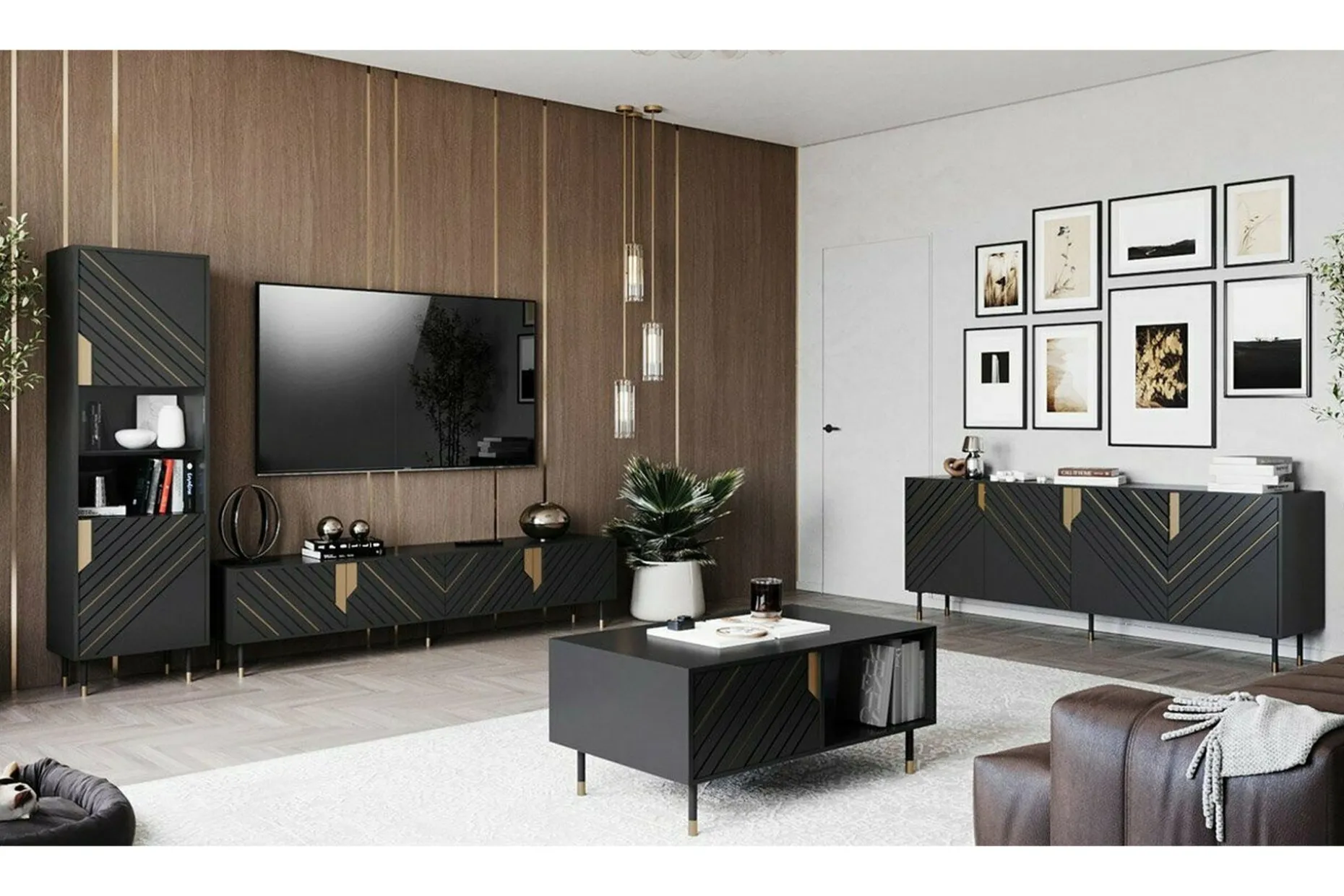 Juniskär TV-benk 204 cm