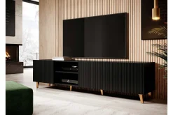 Juniskär TV-benk med Oppbevaring + Hyller 40x52x200 cm