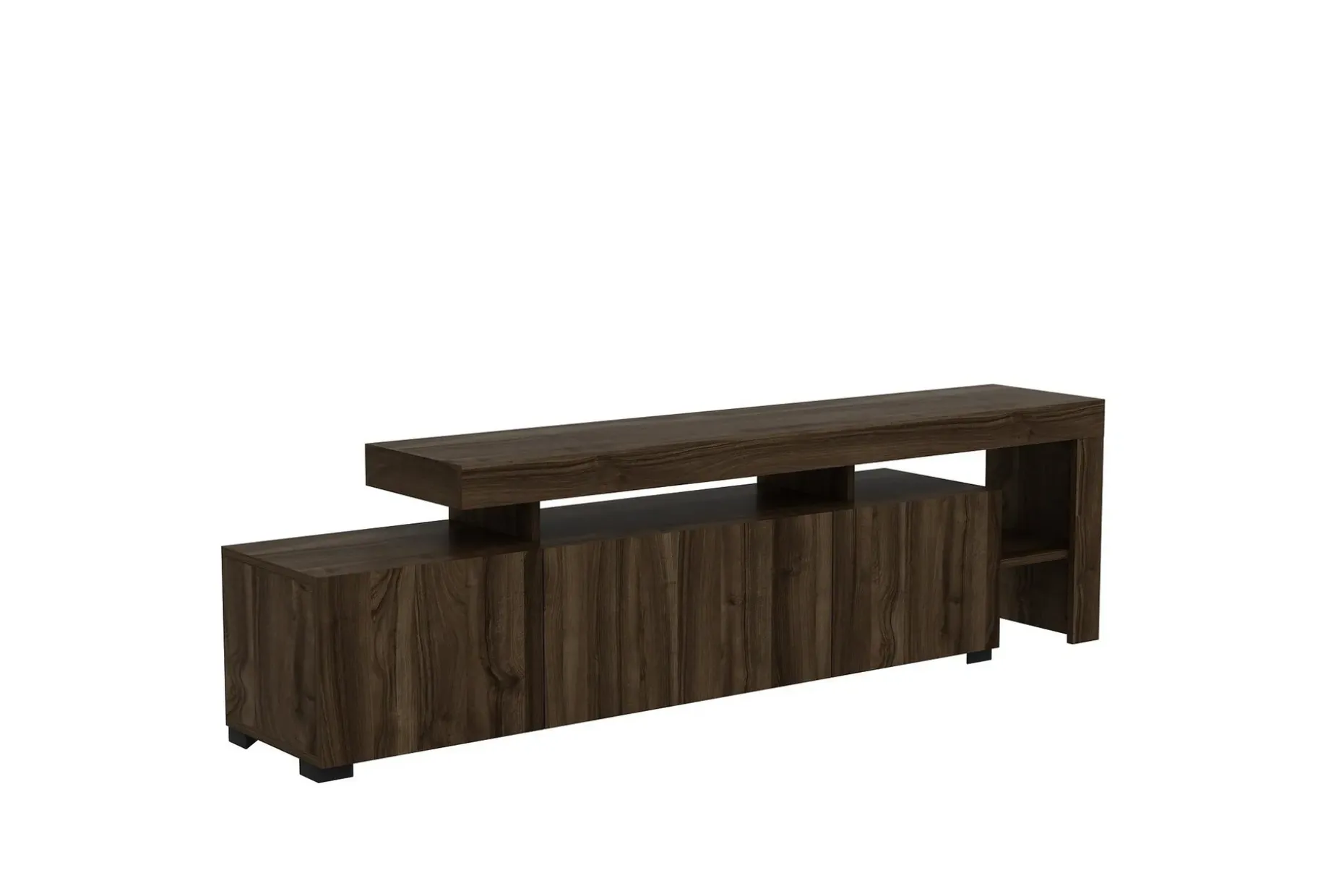 Jurukovo TV-benk 192x37 cm Brun