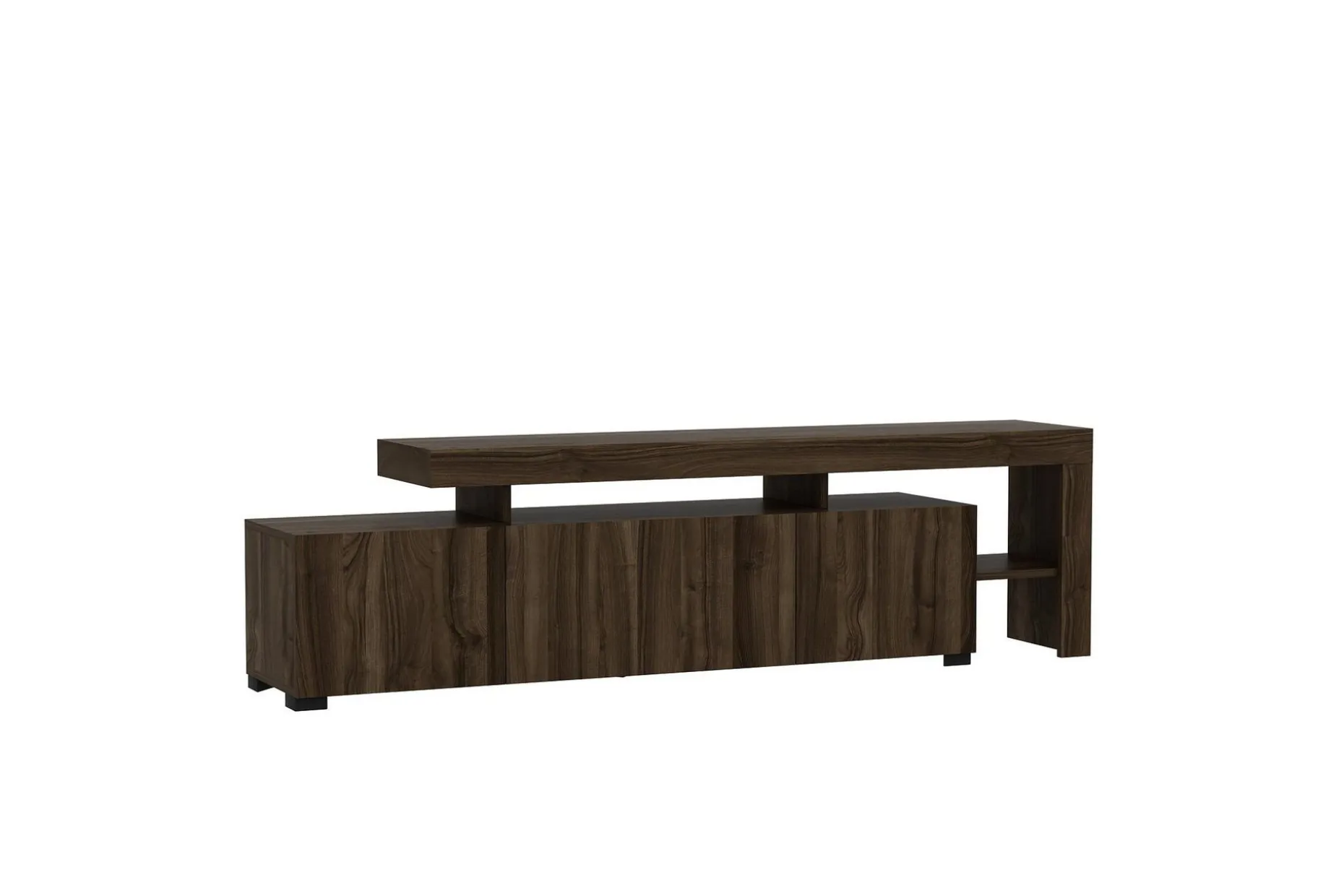 Jurukovo TV-benk 192x37 cm Brun