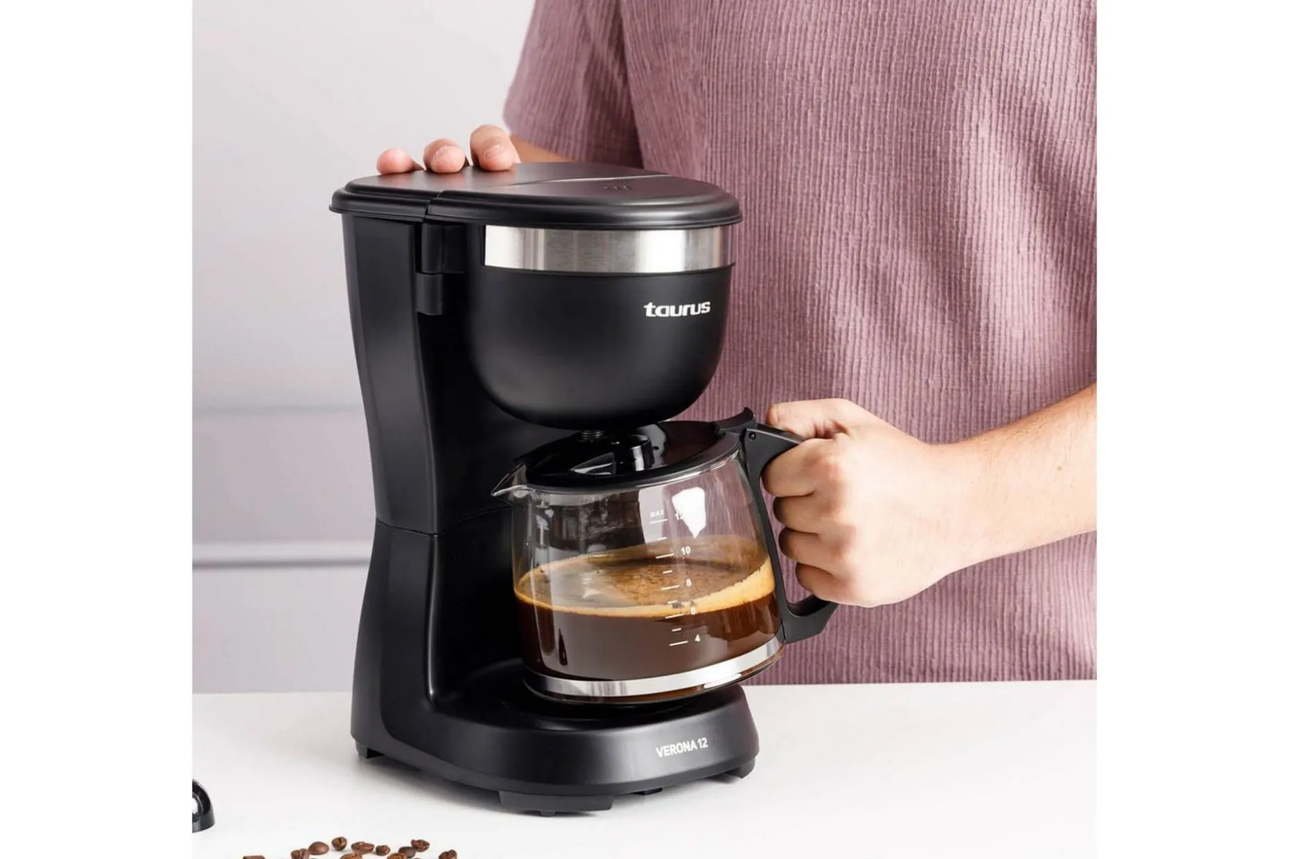 Kaffetrakter Taurus Verona Svart