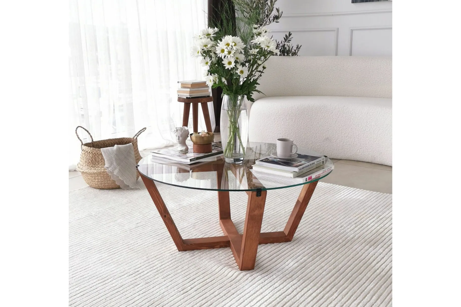 Kafrein Sofabord 75x35x75 cm
