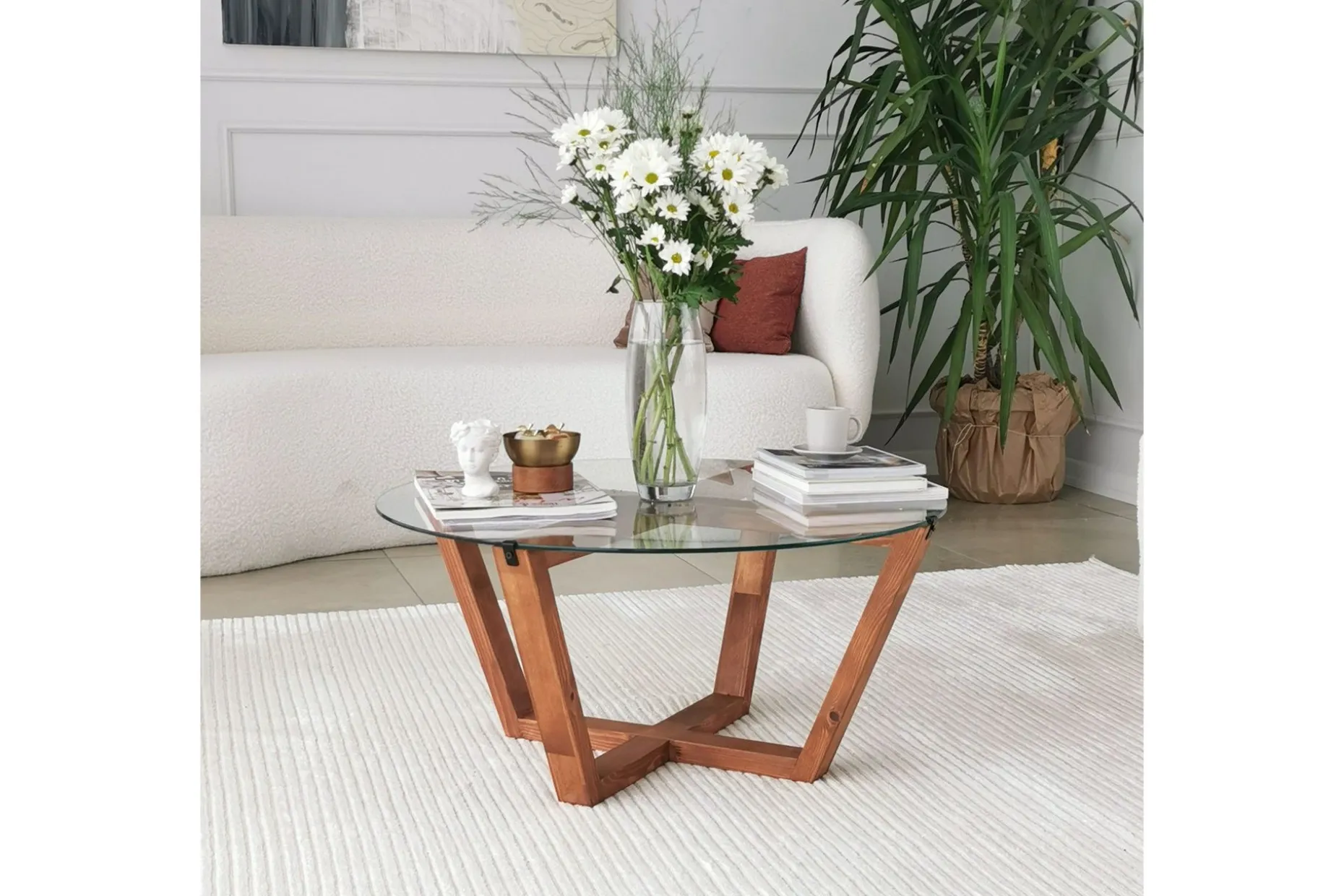 Kafrein Sofabord 75x35x75 cm