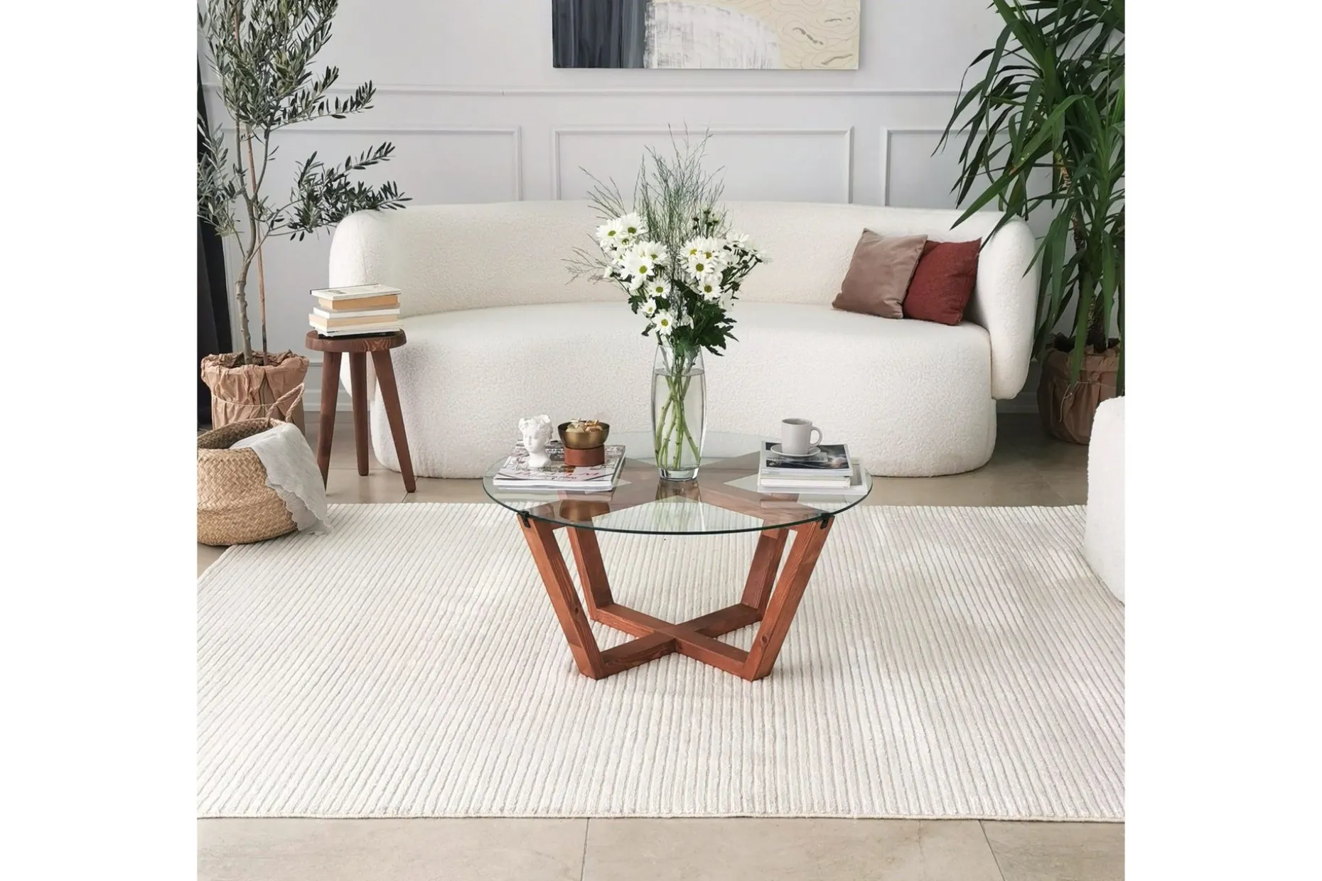 Kafrein Sofabord 75x35x75 cm