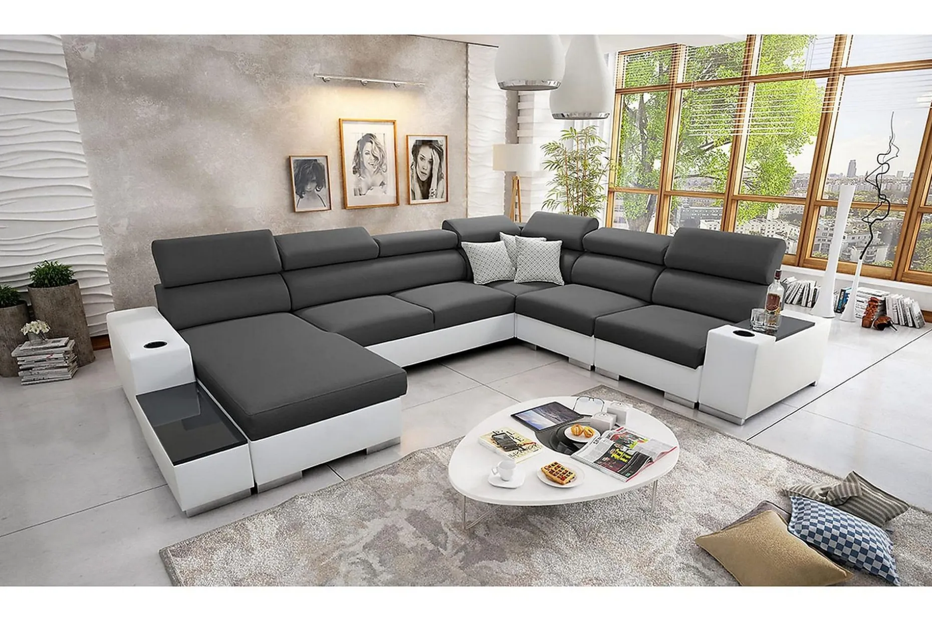 Kahundji Hjørnesovesofa
