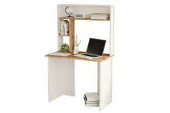 Kaiji Skrivebord 90x51,6 cm Mørkeblå/Hvit