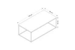 Kambuku Sofabord 120 cm
