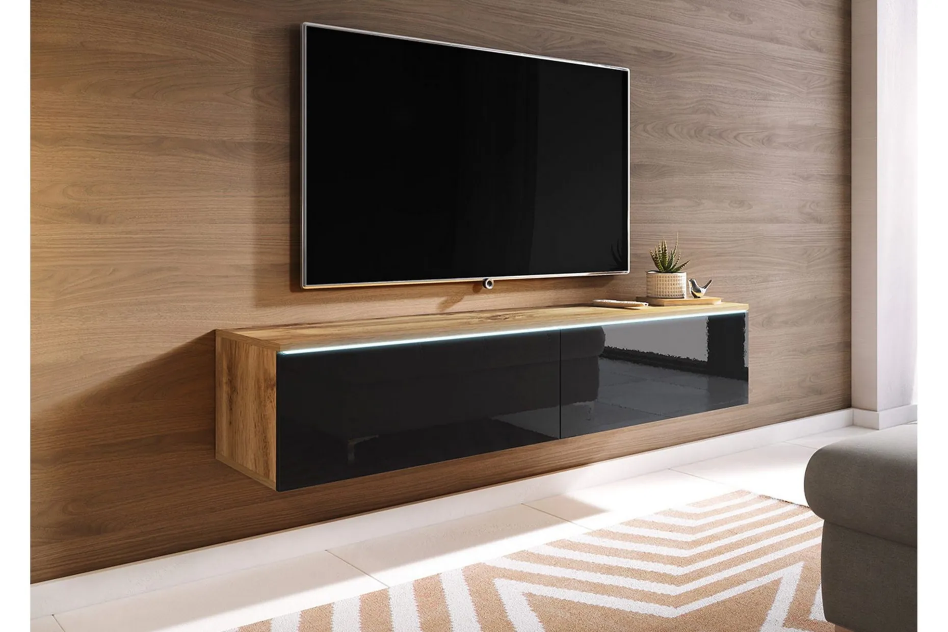 Kanak TV-benk 140 cm