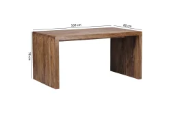 Kanaria Skrivebord 160 cm