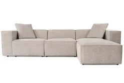 Kaolins Sofa med Sjeselong 3-seter