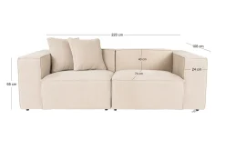 Kaolins Sofa 2-seter