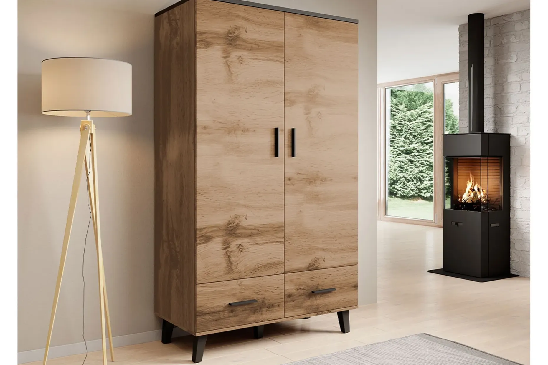 Kardos Garderobe 110 cm