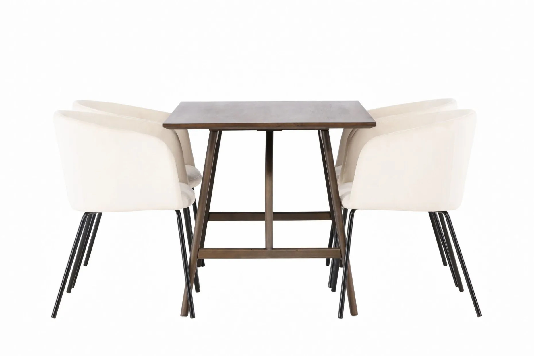 Kaseidon Spisegruppe 120 cm Rektangulær med 4 Berit Stoler