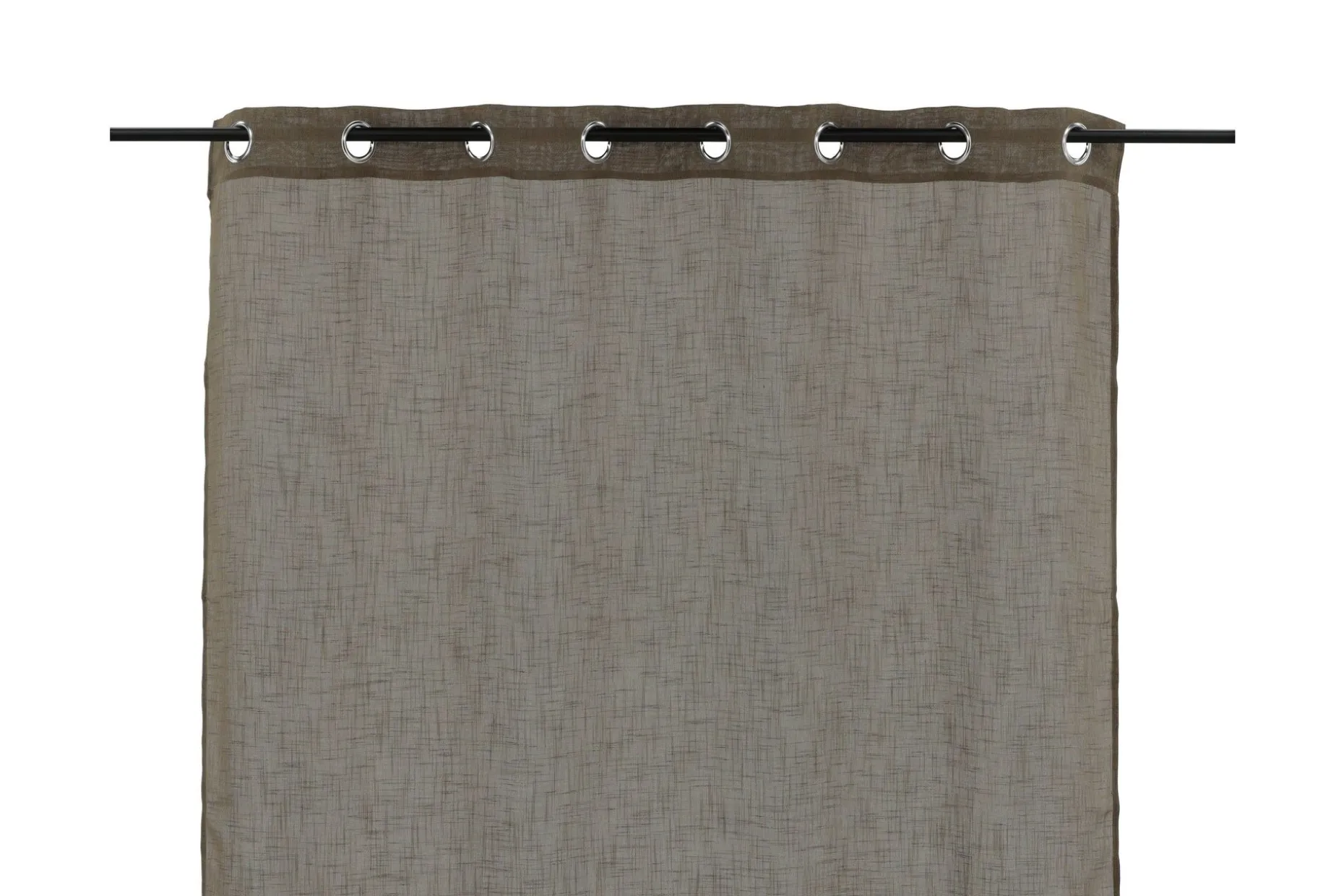 Kaya Gardin metallringer 140x290 cm