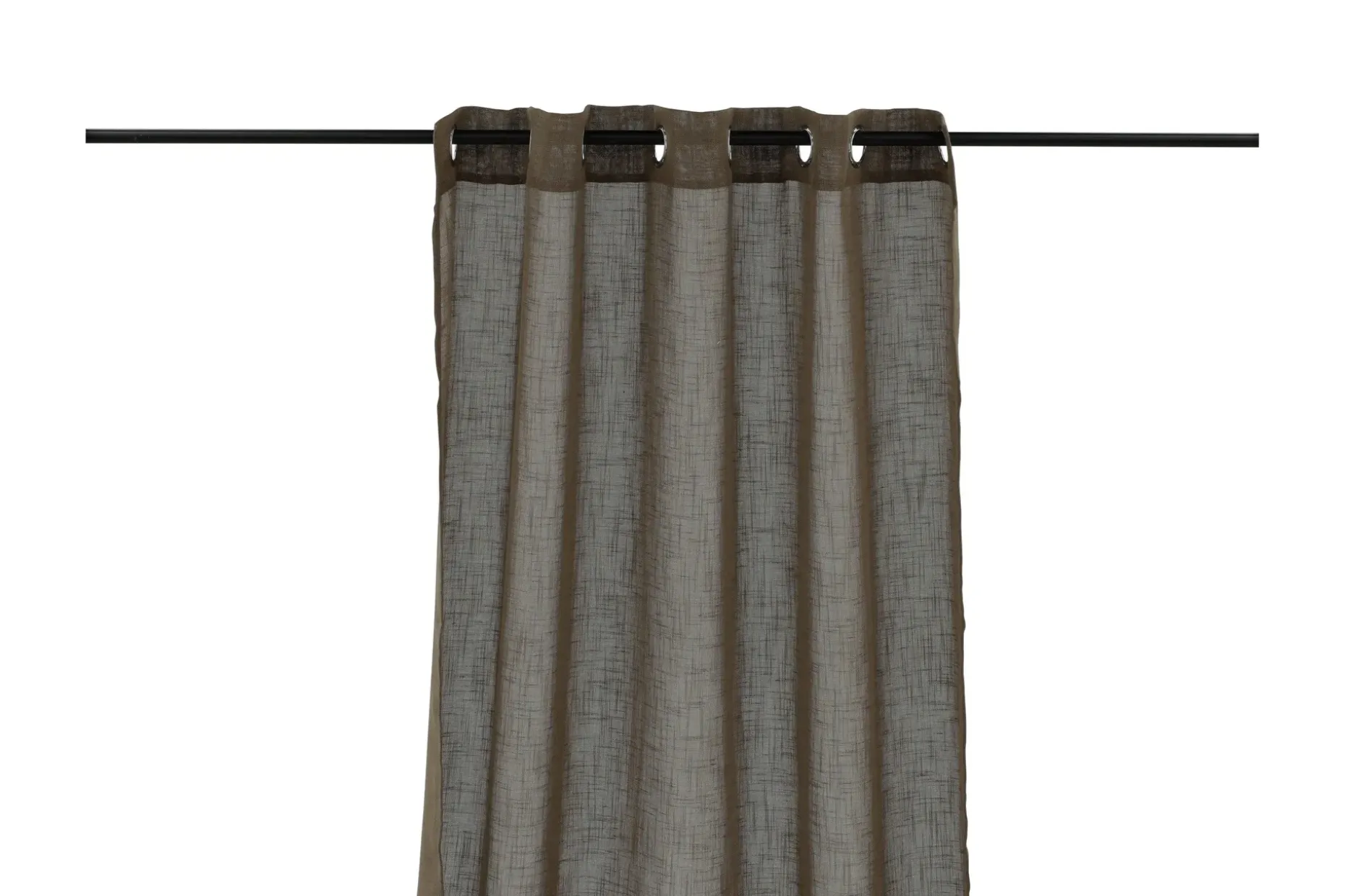 Kaya Gardin metallringer 140x290 cm