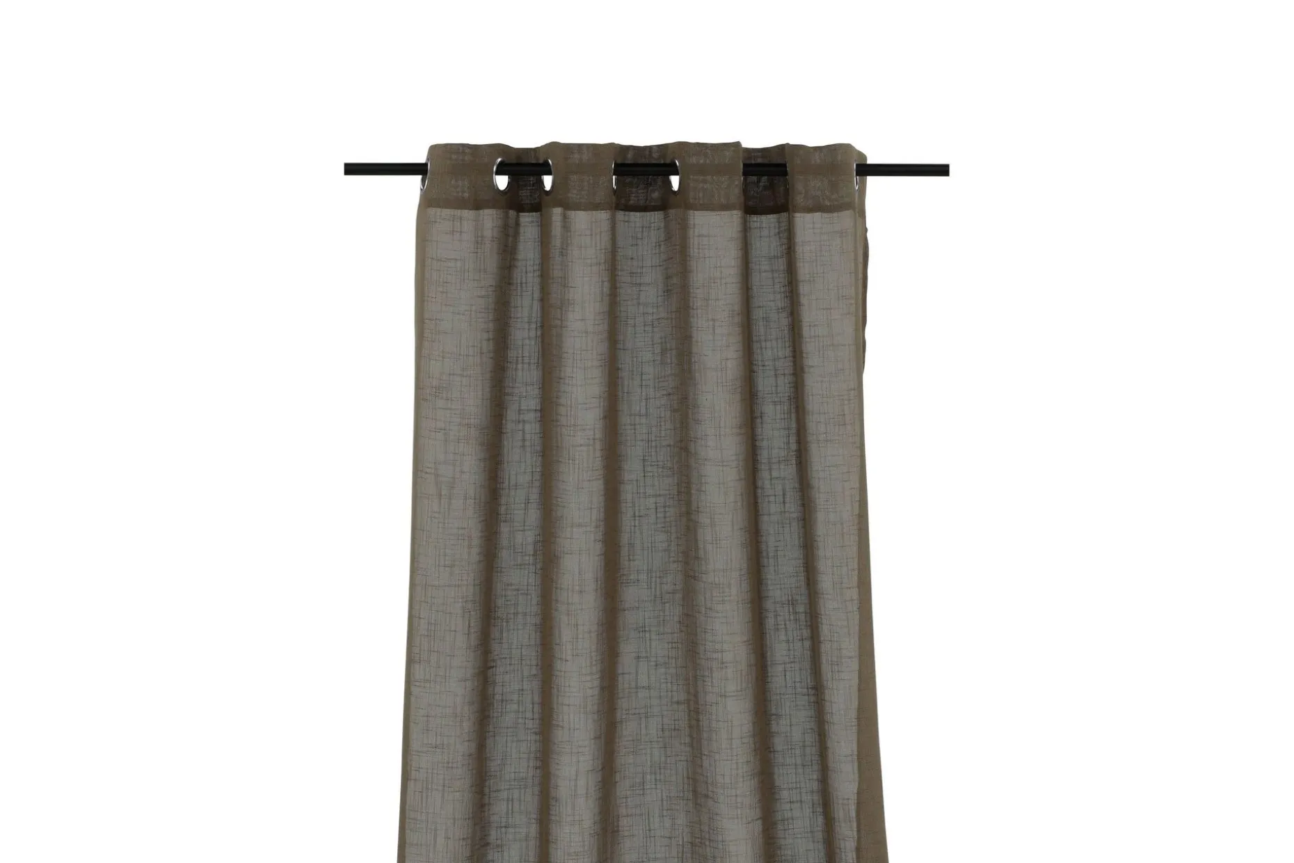 Kaya Gardin metallringer 140x290 cm