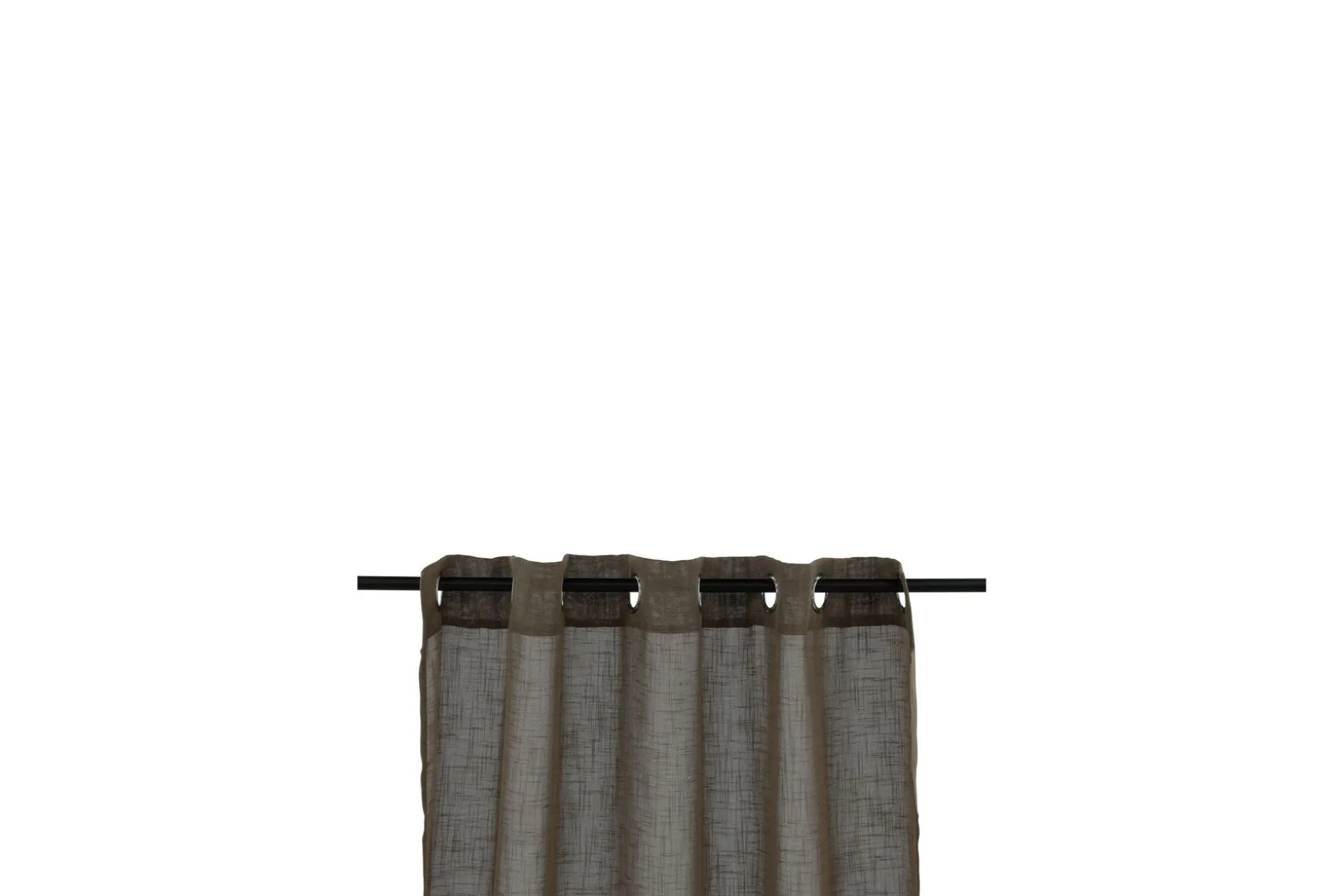 Kaya Gardin metallringer 140x290 cm