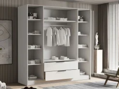 Kelros Garderobeskap 200x216 cm