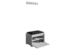 Kenmare Highboard Black/White