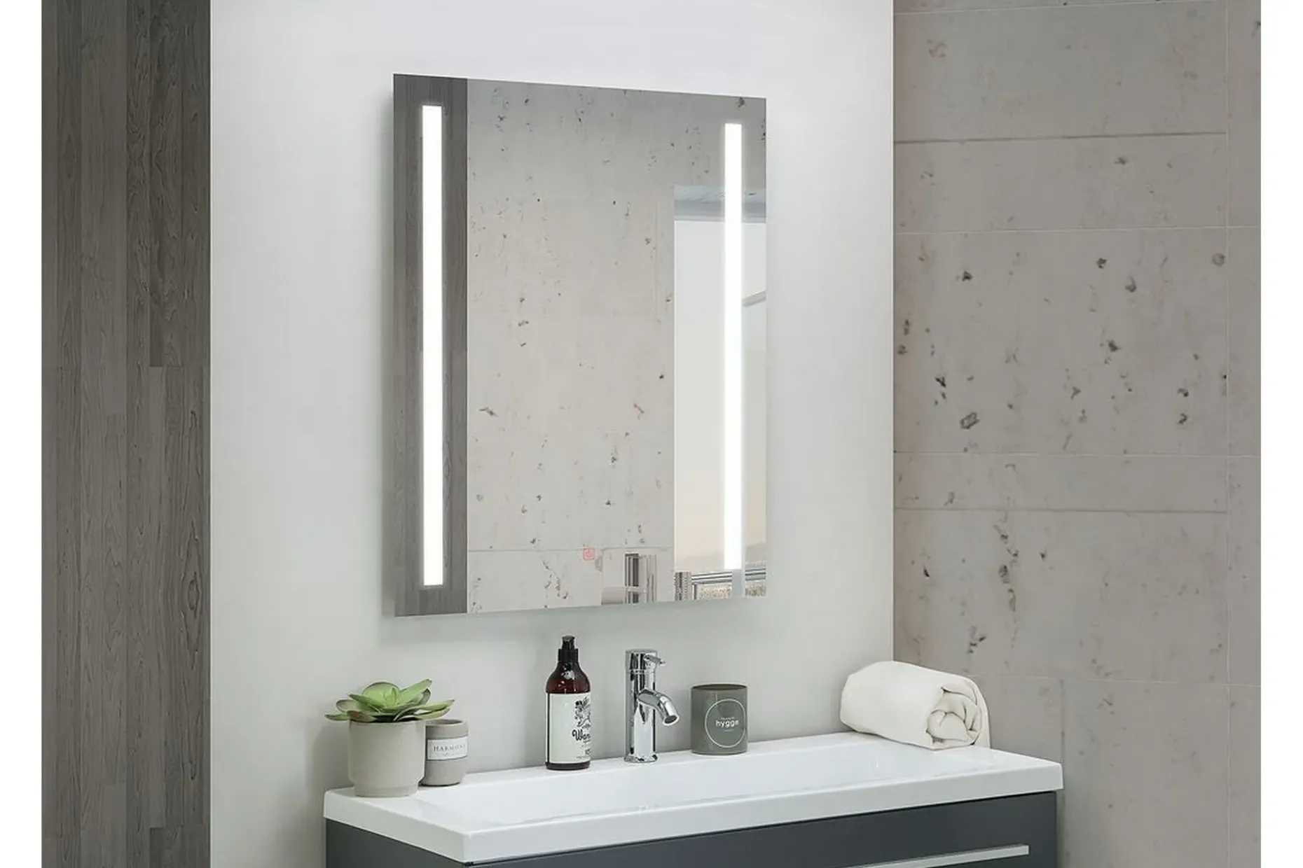Kilmurray Speil LED 60x80 cm
