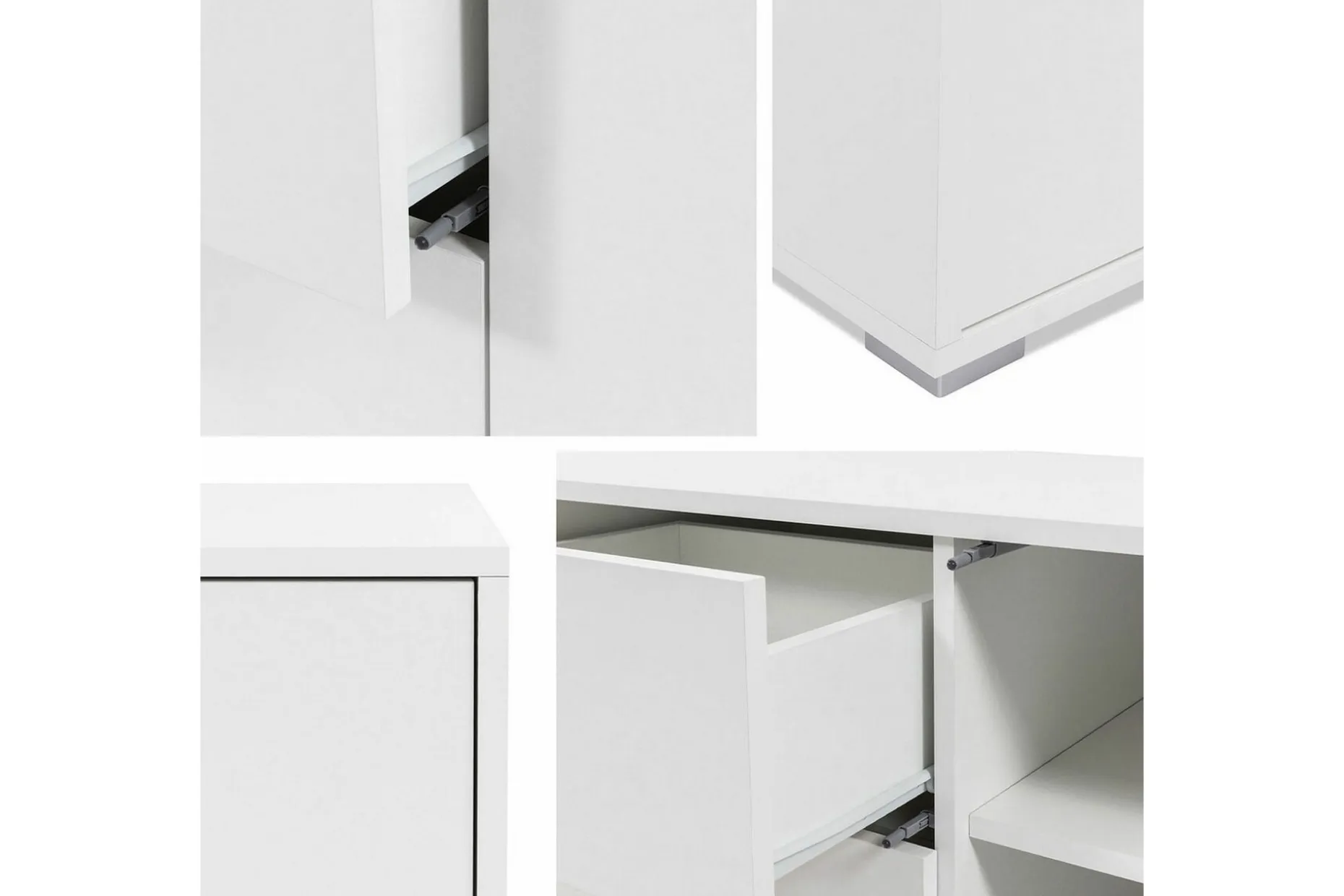 Kintore Möbelset För Vardagsrum White
