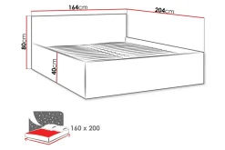 Kintore Sengeramme 160x200 cm