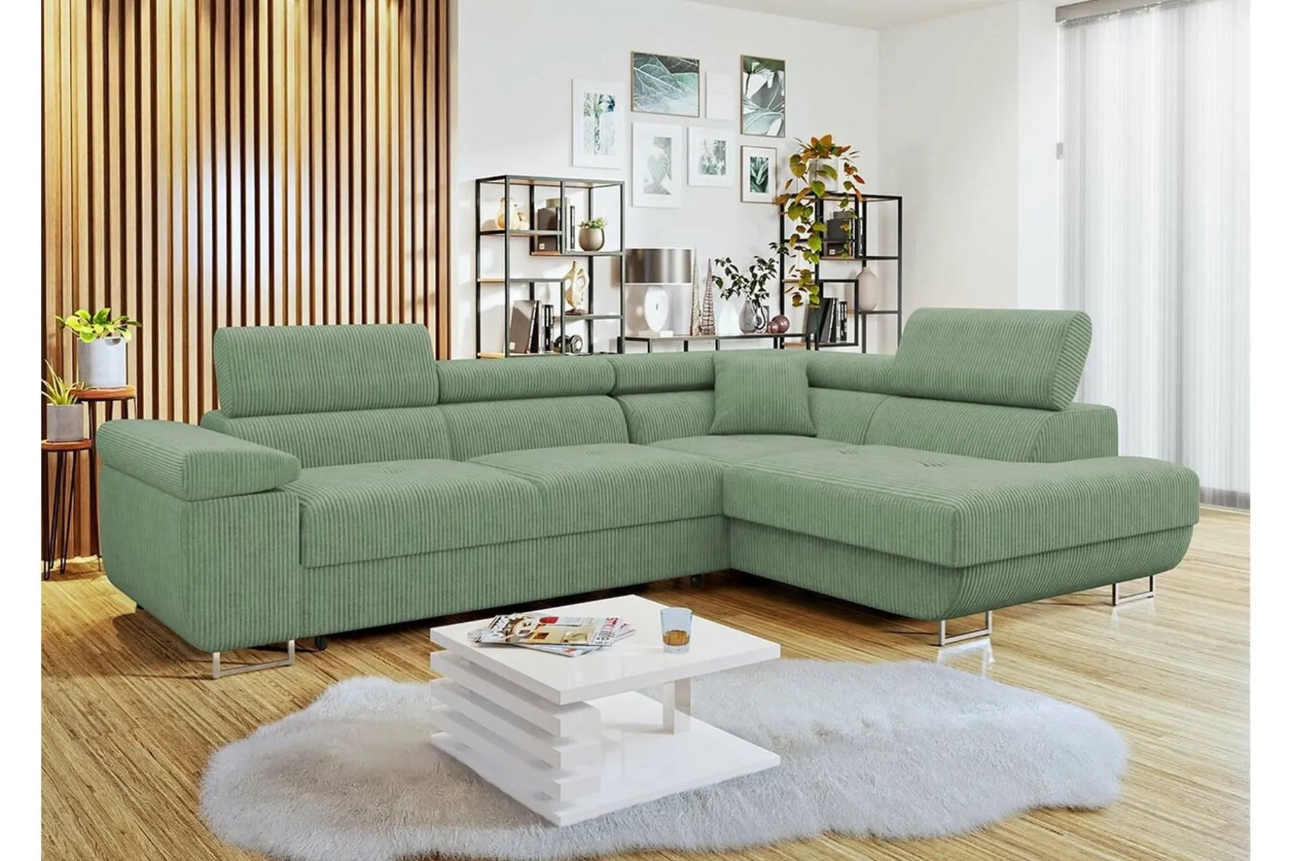 Kintore 4-seters Hjørnesovesofa
